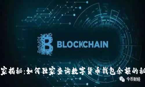 专家揭秘:如何独家查询数字货币钱包余额的秘诀