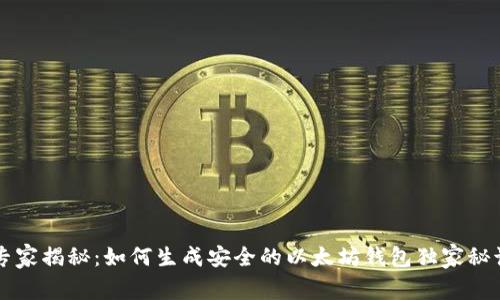 专家揭秘:如何生成安全的以太坊钱包独家秘诀